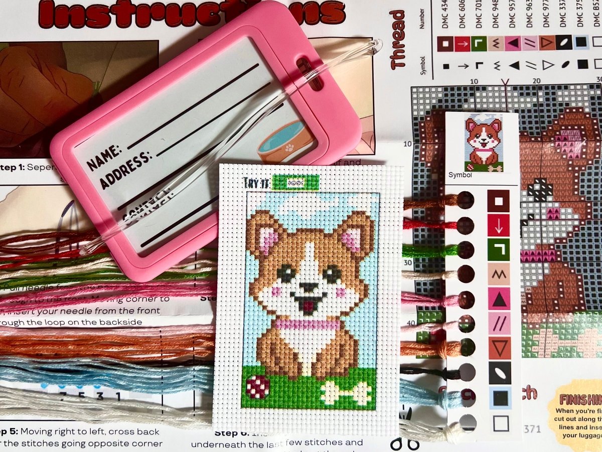 Obi the Corgi - Jumpseat TherapyKT - OBI - PNK