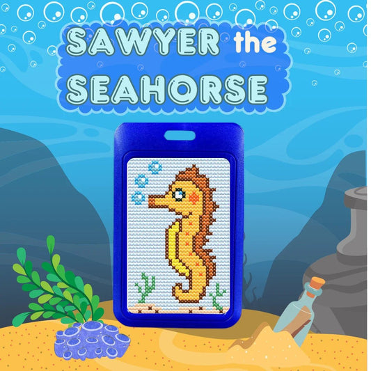 Sawyer the Seahorse - Jumpseat TherapyKT - SAW - DB