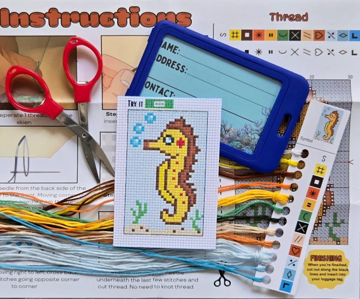 Sawyer the Seahorse - Jumpseat TherapyKT - SAW - DB