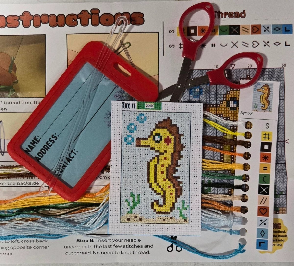 Sawyer the Seahorse - Jumpseat TherapyKT - SAW - RD