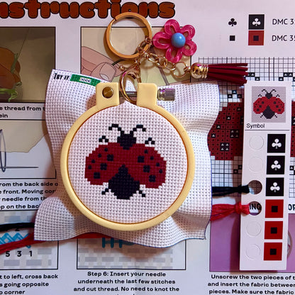 Lana the Ladybug Keychain Kit