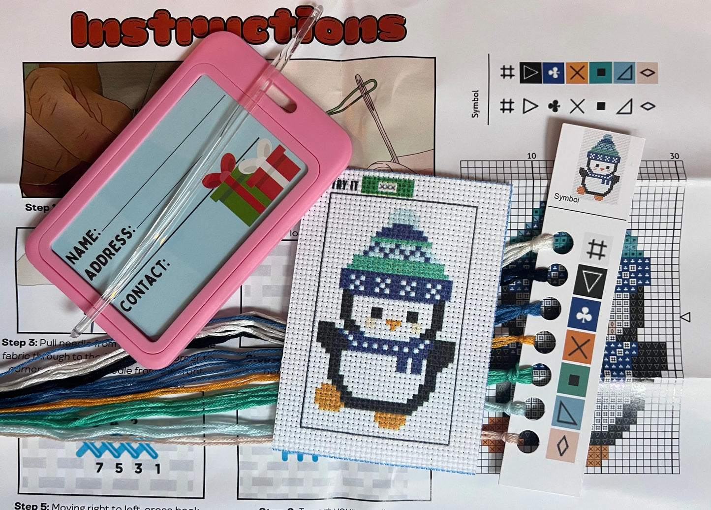 Patricia the Penguin - Jumpseat TherapyKT-PAT-PNK