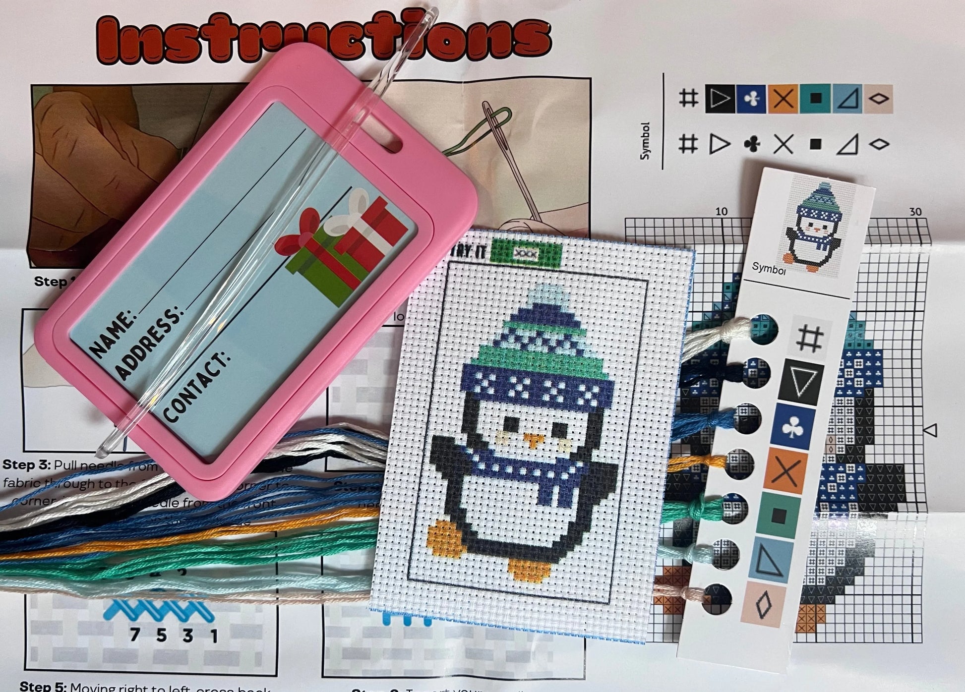 Patricia the Penguin - Jumpseat TherapyKT-PAT-PNK