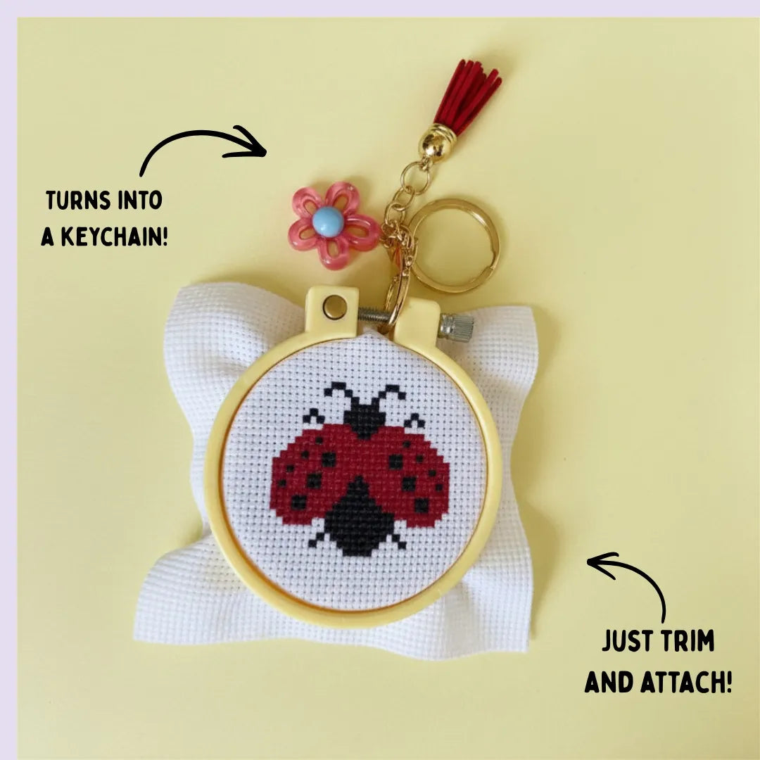 Lana the Ladybug Keychain Kit