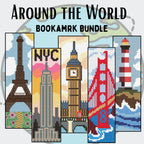 Around the World Bookmark Bundle