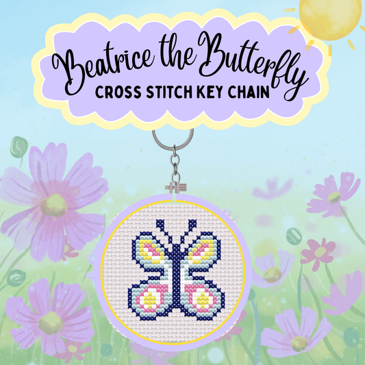 Beatrice the Butterfly Keychain Kit