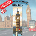Big Ben Bookmark cross stitch bookmark kit by Jumpseat Therapy
