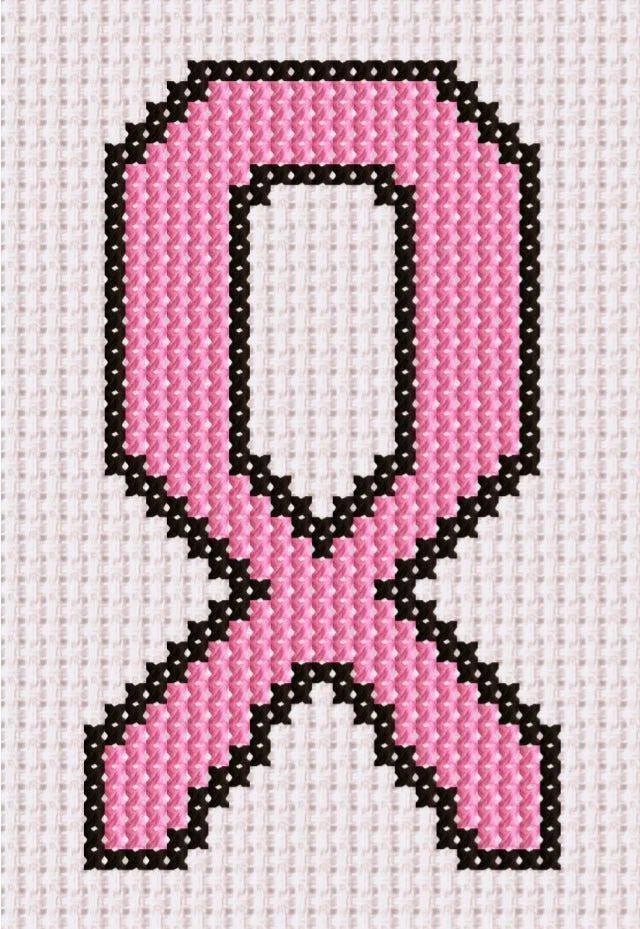 Breast Cancer Awareness Ribbon - Pattern - Jumpseat TherapyPTN-BC