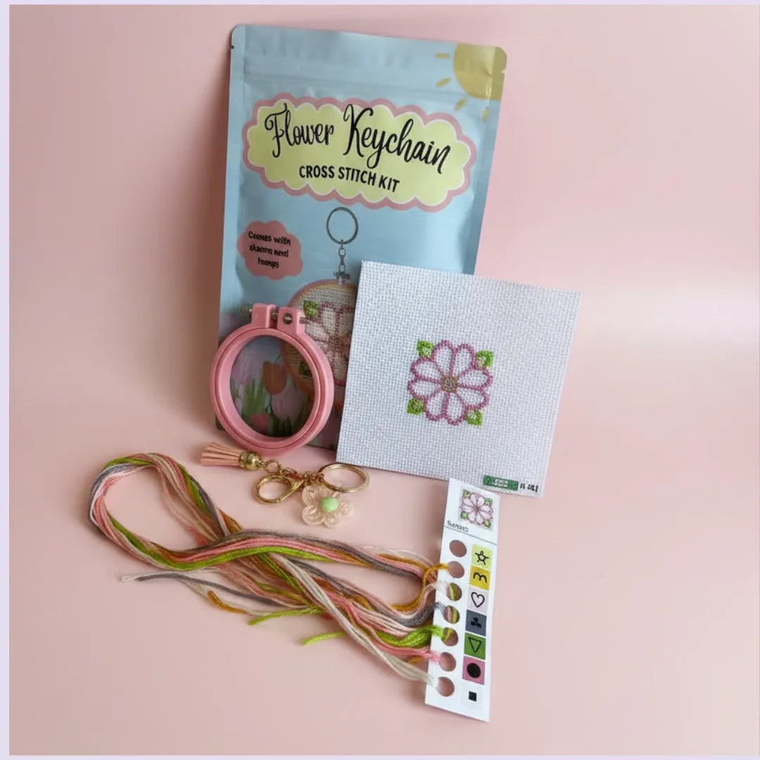 Flower Keychain Kit