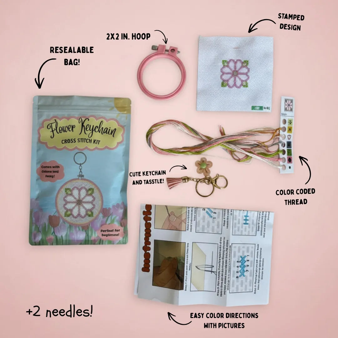 Flower Keychain Kit
