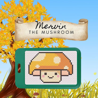 Mervin the Mushroom - Jumpseat TherapyKT-MERV-GRN
