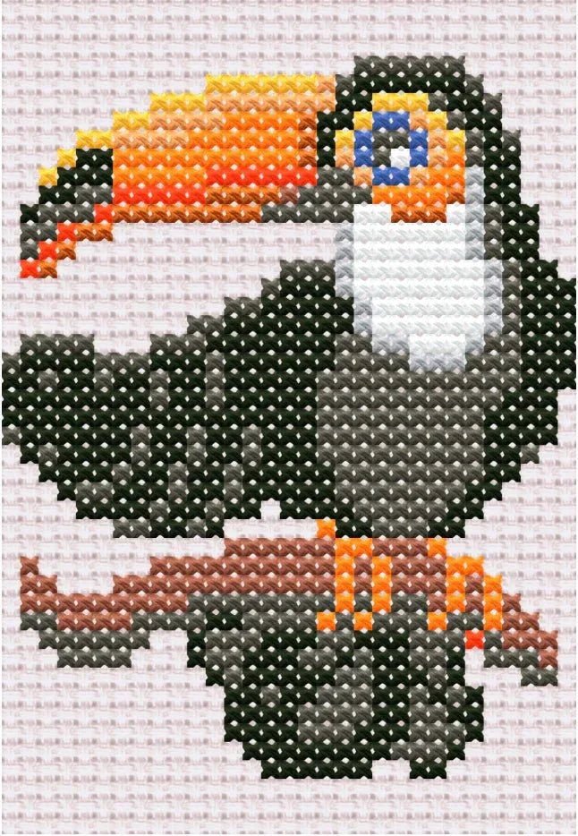 Terry the Toucan - Pattern - Jumpseat TherapyPTN-TER