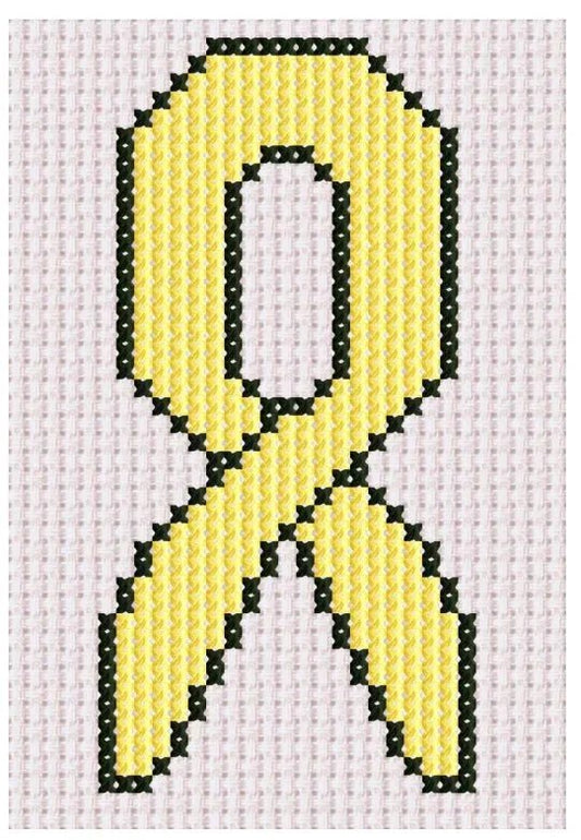 Yellow Ribbon - Pattern - Jumpseat TherapyPTN-YRBN