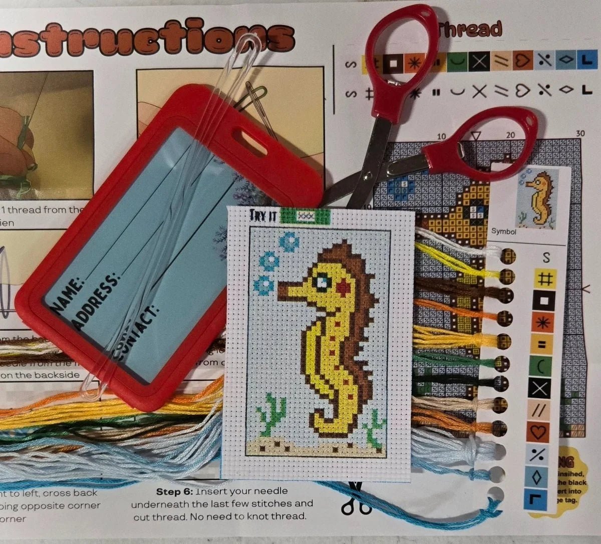 Sawyer the Seahorse - Jumpseat TherapyKT-SAW-DB