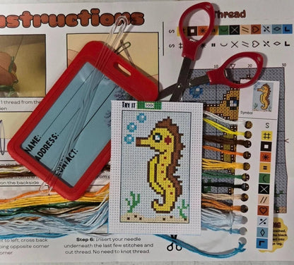 Sawyer the Seahorse - Jumpseat TherapyKT-SAW-DB